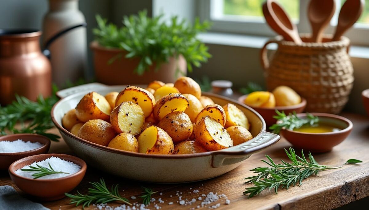 Pommes Roti Pommes de terre rôties : le secret croustillant et fondant